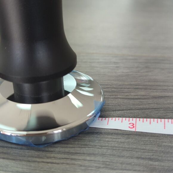 Black and Silver Coffee Tamper - Picture 3 of 3